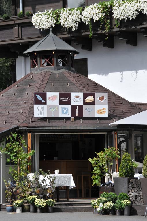 Apparthotel Restaurant Steiners อีเบิน อิม พอนเกา ภายนอก รูปภาพ