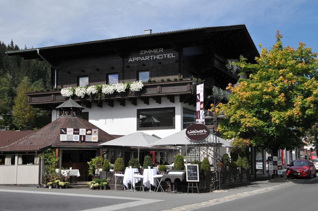 Apparthotel Restaurant Steiners อีเบิน อิม พอนเกา ภายนอก รูปภาพ